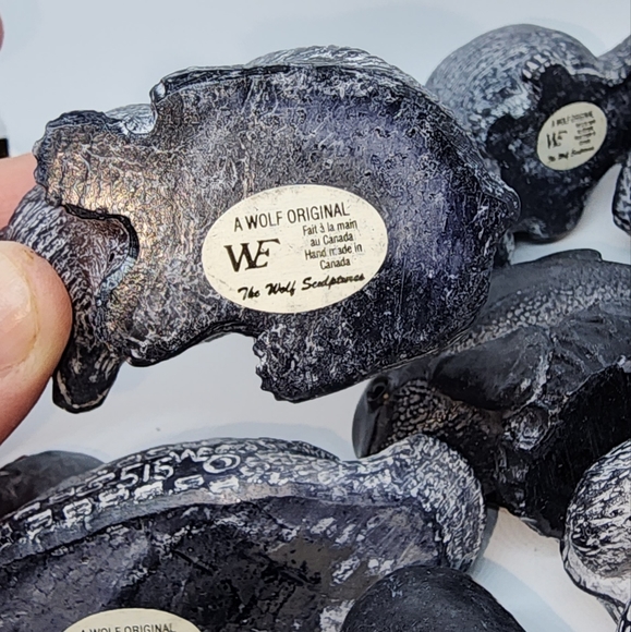 Huge Lot of 11 Pcs of A Wolf Original Sculptures - Picture 6 of 8